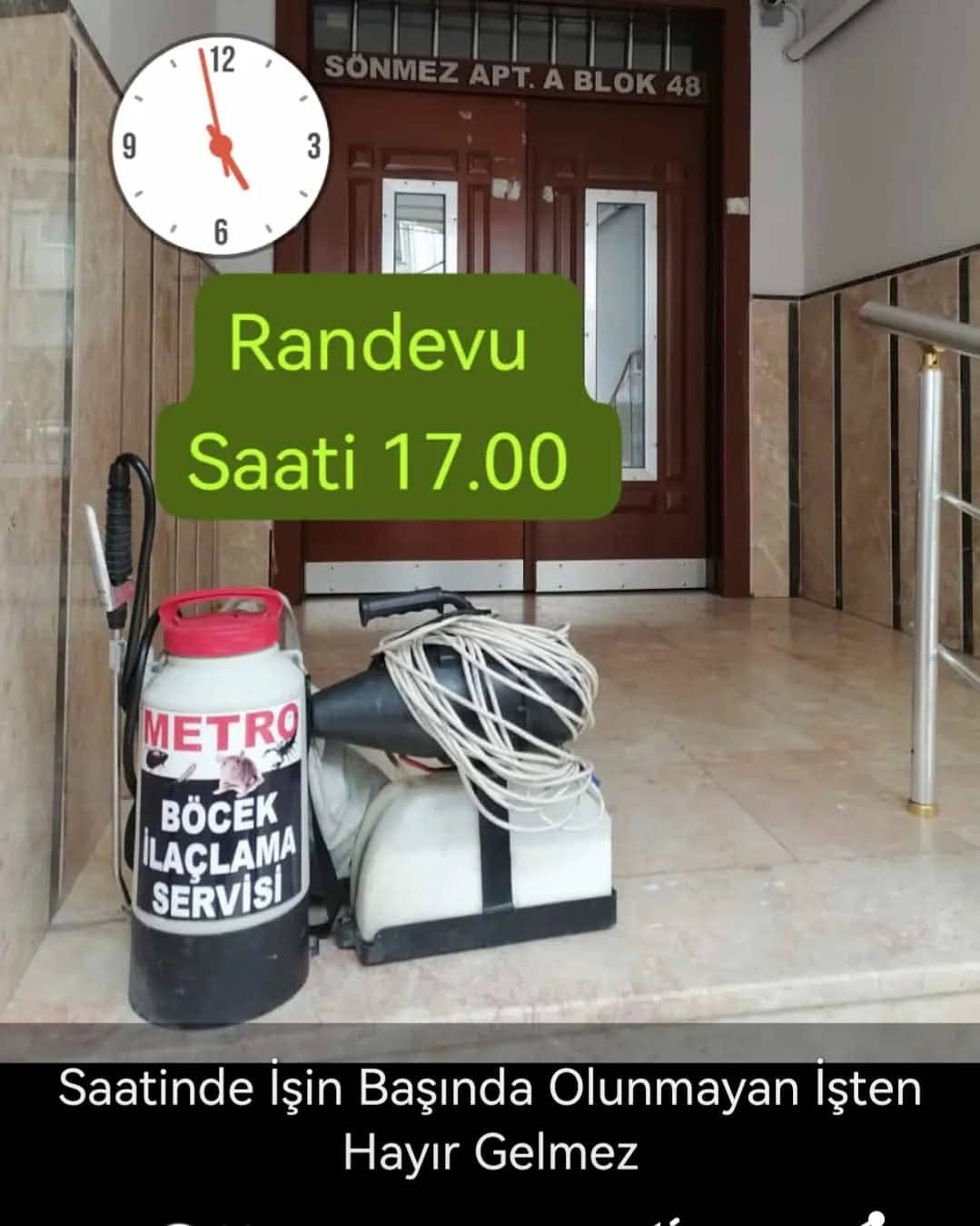Metro Böcek İlaçlama - Saha Çalışması 54